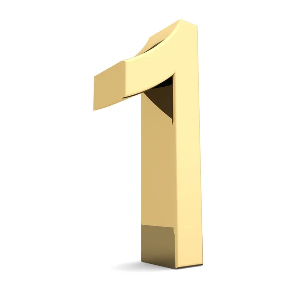 Numero d'oro 1 — Foto Stock