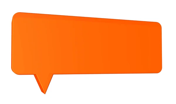 Speech balloon — Stock Photo, Image