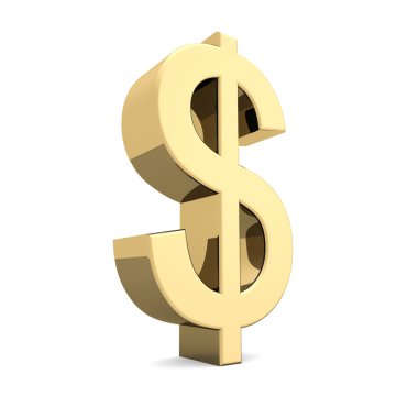 altın ABD Doları sembolü