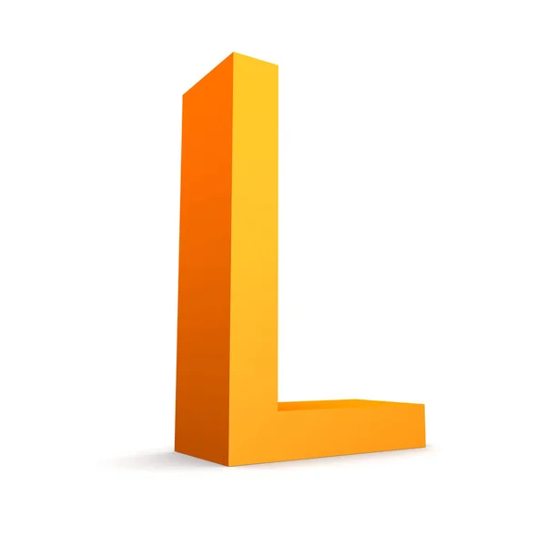 Letter L — Stock Photo, Image