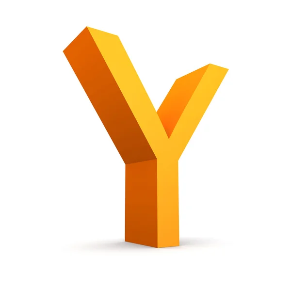 Letter Y — Stock Photo, Image