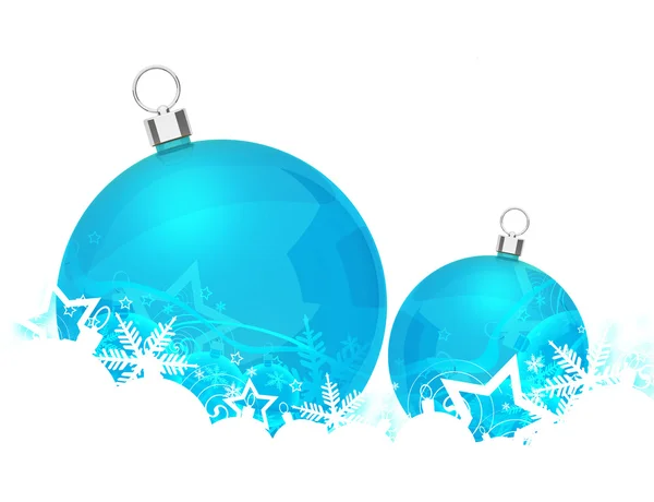 Christmas baubles — Stock Photo, Image