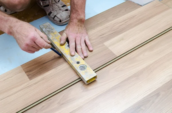 Floor installation — Stock Photo, Image