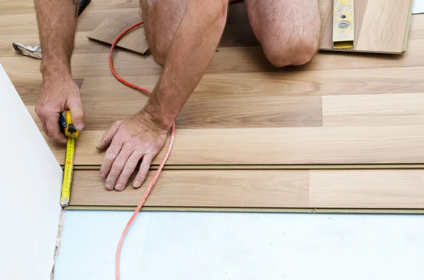 Floor installation — Stock Photo, Image