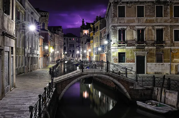 Thunderstorm in Venice — Stock Photo, Image