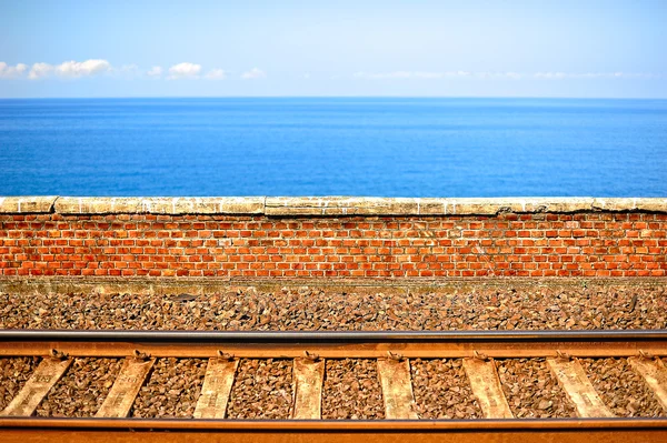 Italienska järnvägar — Stockfoto