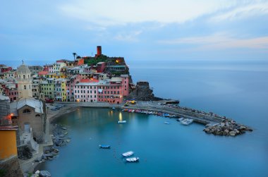 vernazza Köyü günbatımı