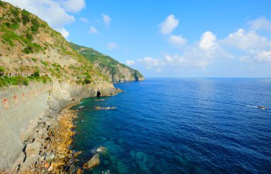 Cinque terre deniz manzara