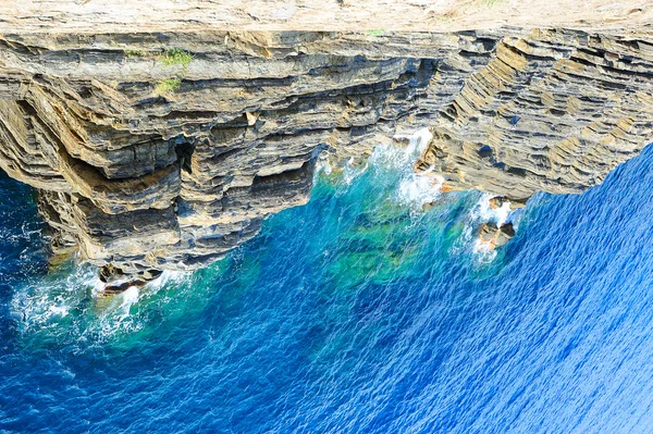 Μεσογειακό θαλασσινό τοπίο φόντου — Φωτογραφία Αρχείου