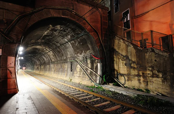 Ingången till en tunnel — Stockfoto