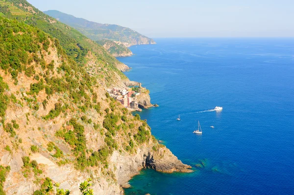 Világos Cinque Terre táj — Stock Fotó