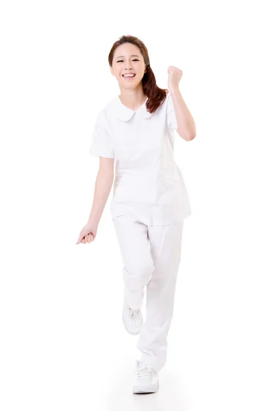 陽気なアジアの看護師 — ストック写真