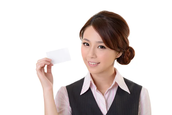 Blank business card — Stock Photo, Image