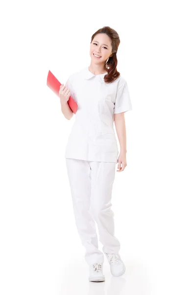 Azjatycka pielęgniarka — Zdjęcie stockowe