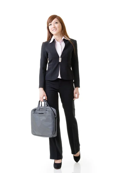 Cheerful business woman — Stock Photo, Image