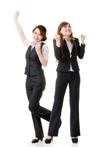 Excited business women — Stock Photo, Image