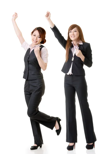 Excited business women — Stock Photo, Image