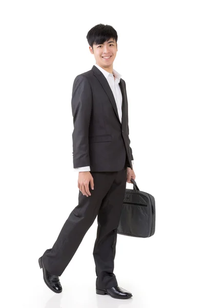 Asian businessman walk — Stock Photo, Image