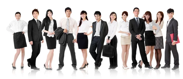 Asiatico business team — Foto Stock