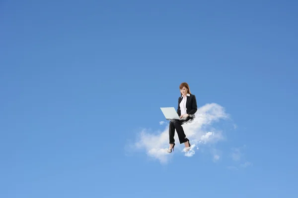 Cloud work — Stock Photo, Image