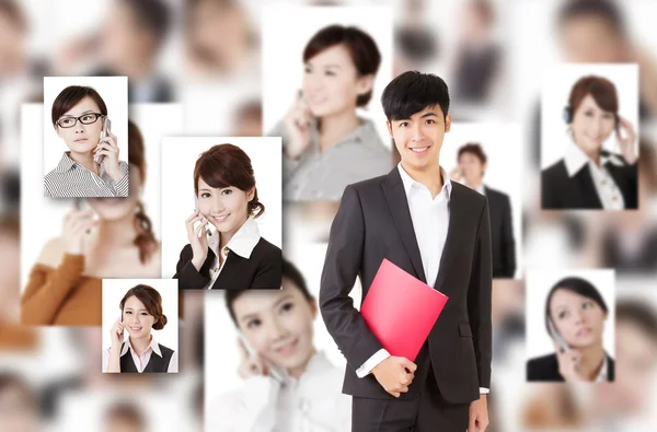 Joven hombre de negocios — Foto de Stock