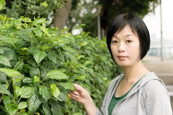 성숙한 아시아 여자 — 스톡 사진