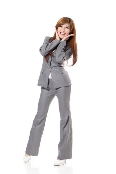 Attraente asiatico business donna — Foto Stock