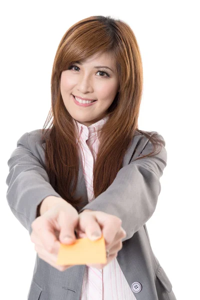 Asiatico business donna — Foto Stock