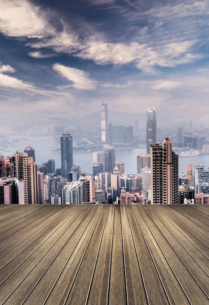 Hong Kong skyscrapers — Stock Photo, Image