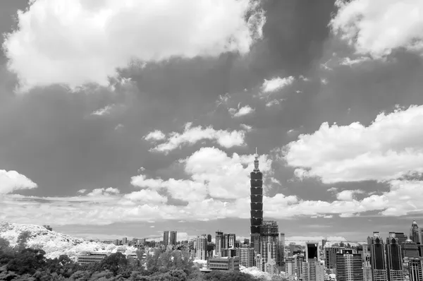 Panoráma města Taipei — Stock fotografie