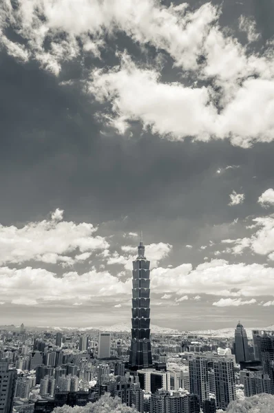 Panoráma města Taipei — Stock fotografie