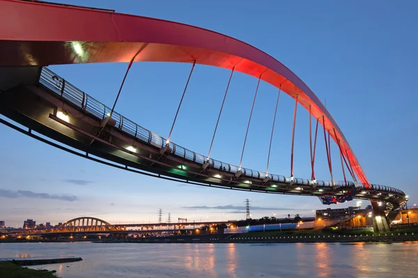 Taipei landmark bridge — Stock Photo, Image