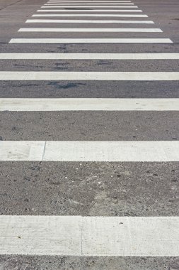 Zebra yaya geçidi.