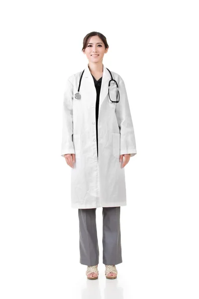 Friendly asian female doctor — Stock Photo, Image