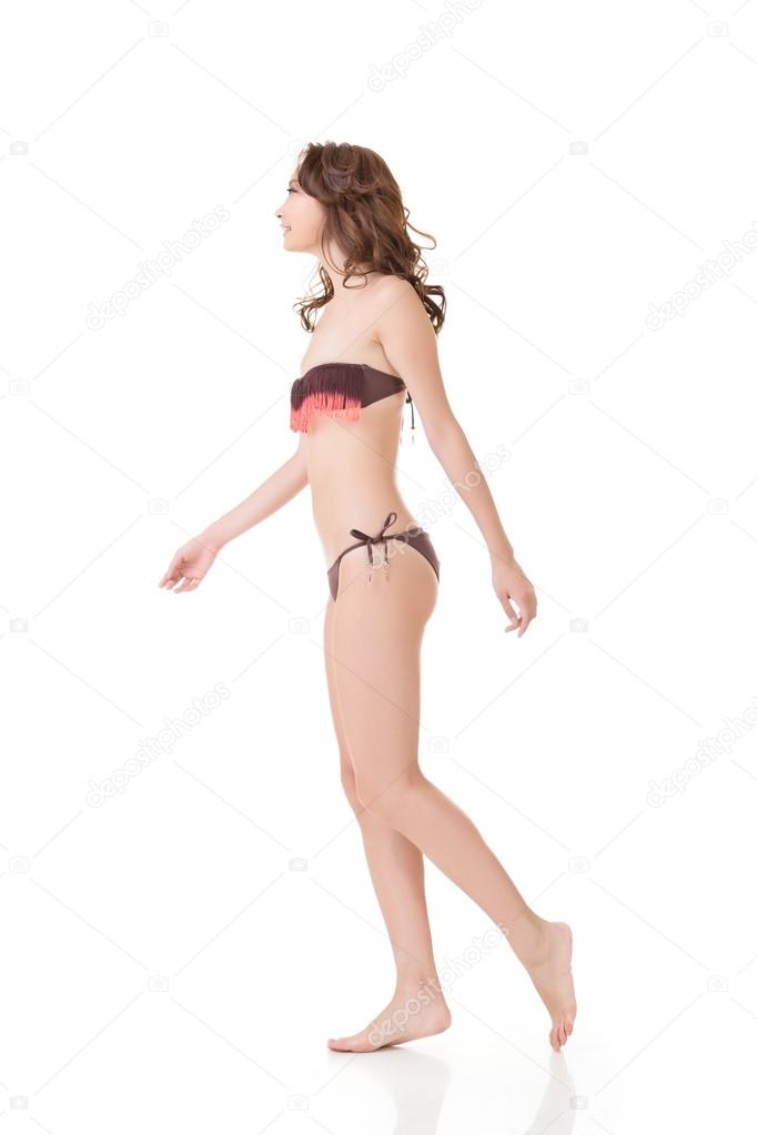 Summer bikini sexy asian woman