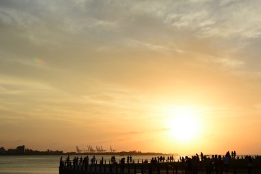 tamsui ünlü gün batımı