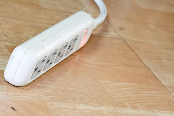 White power strip — Stock Photo, Image