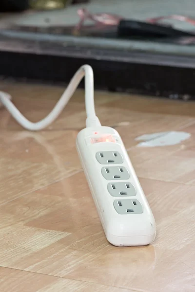 White power strip — Stock Photo, Image