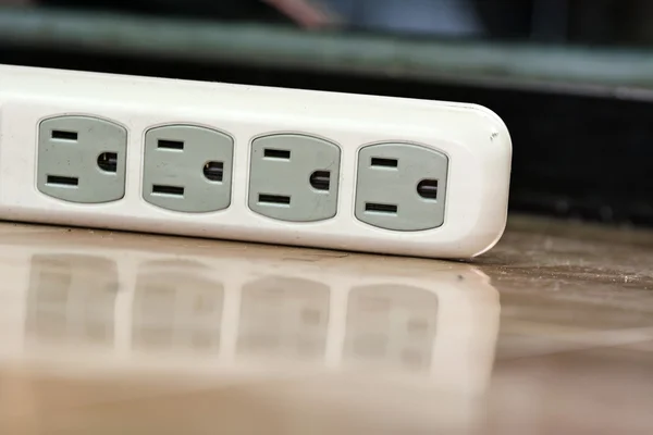 White power strip — Stock Photo, Image