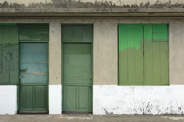 Old grunged door — Stock Photo, Image