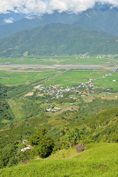 Hualien landbouwgrond — Stockfoto