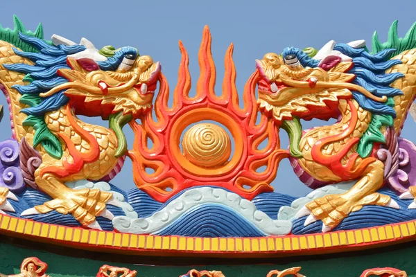 Drachen religiöse Dekoration — Stockfoto