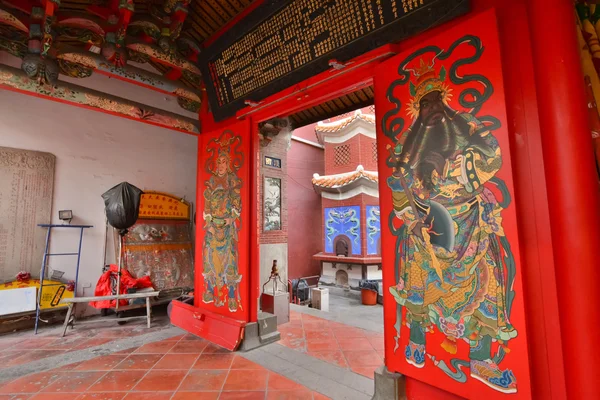 Interior of Tainan Grand Matsu temple — Stock Photo, Image