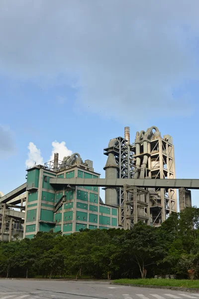 Zementwerk, Fabrik — Stockfoto