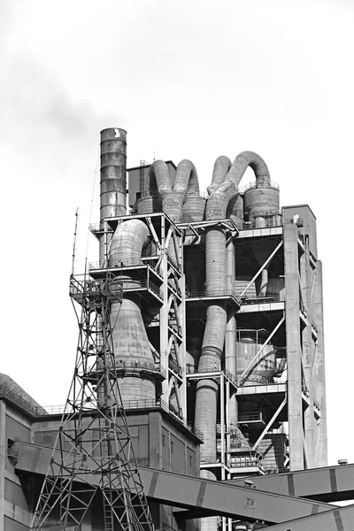 Cement plant, factory — Stock Photo, Image