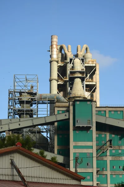 Zementwerk, Fabrik — Stockfoto