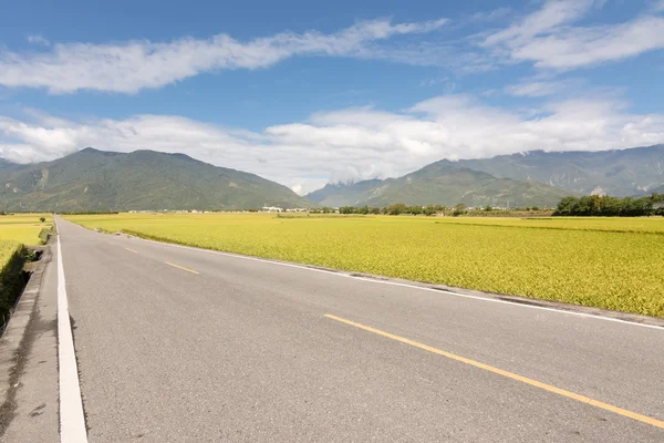 Estrada na zona rural — Fotografia de Stock