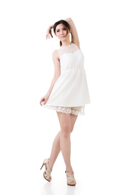 çekici Asyalı güzel kadın