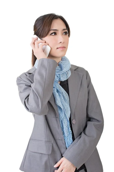 Business woman talk — Stock Photo, Image