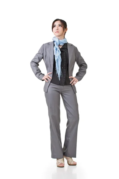 Selbstbewusste asiatische Geschäftsfrau — Stockfoto